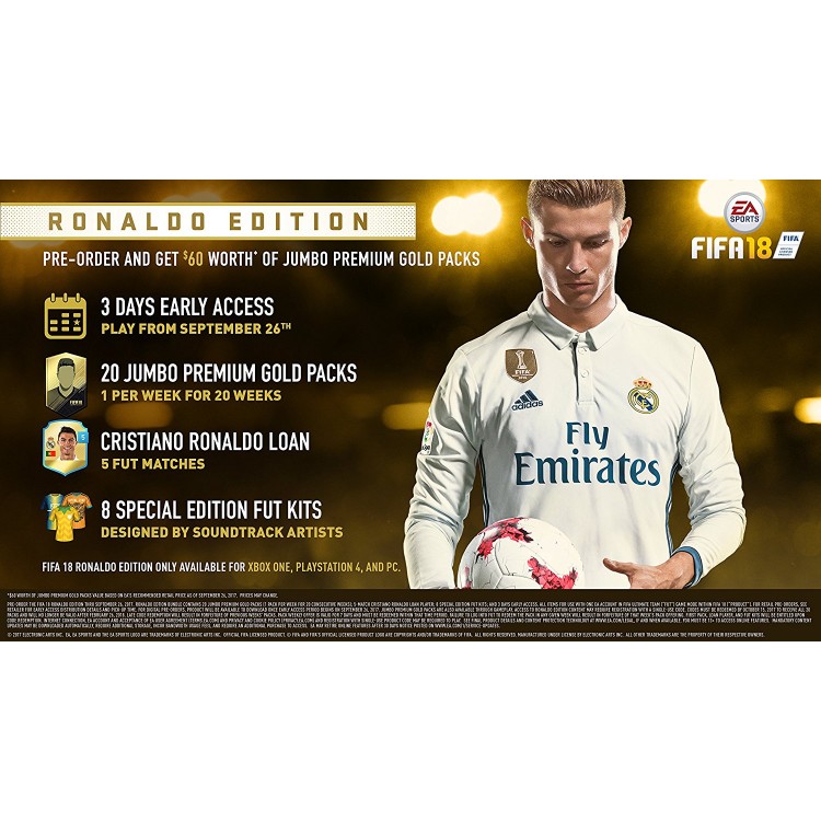 FIFA 18 Ronaldo Edition - PS4 